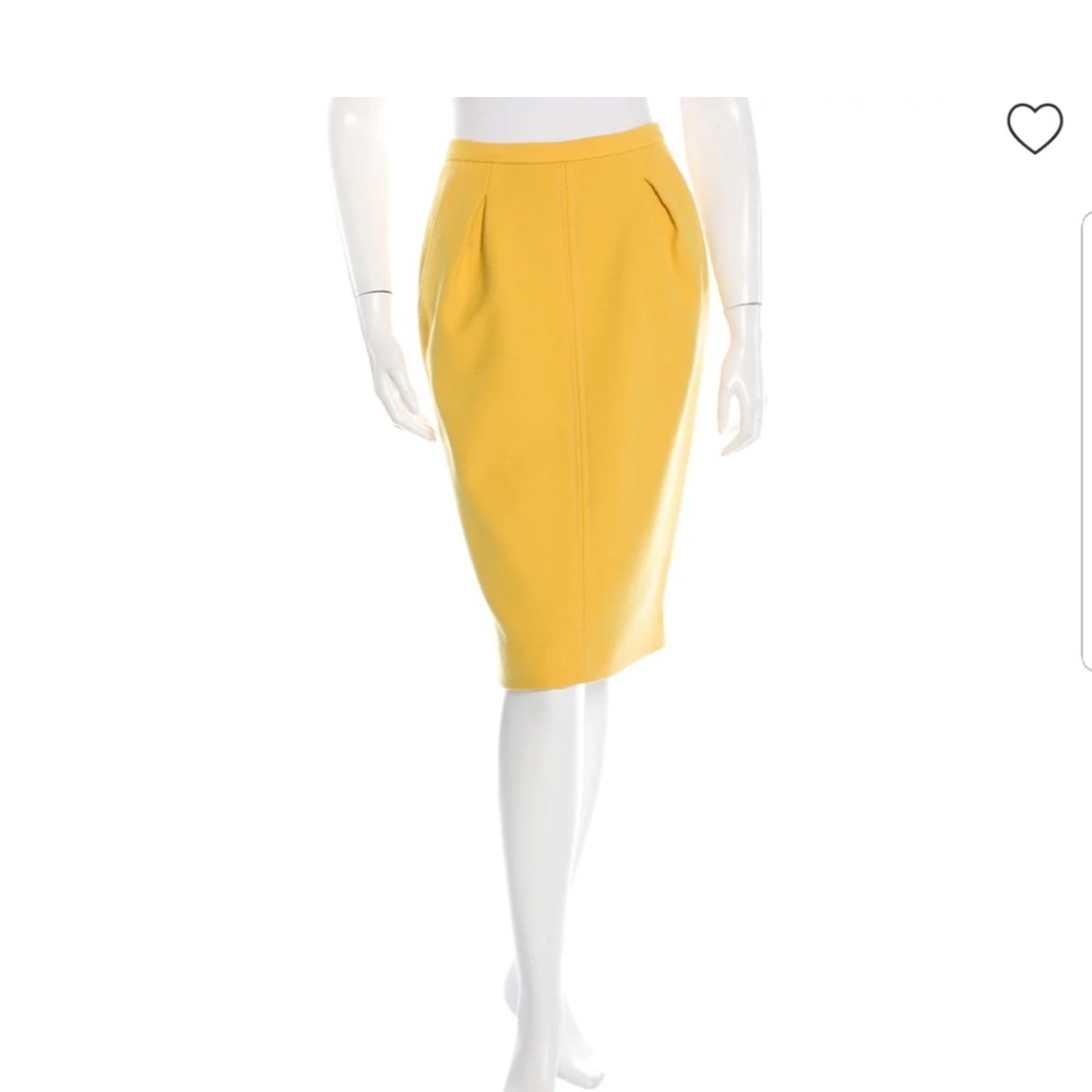 Dolce and Gabbana virgin wool pencil skirt